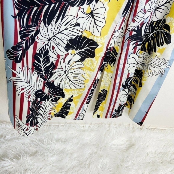 Zhu Suspender Overall Floral Wide Leg Pants NWT - Picture 4 of 7